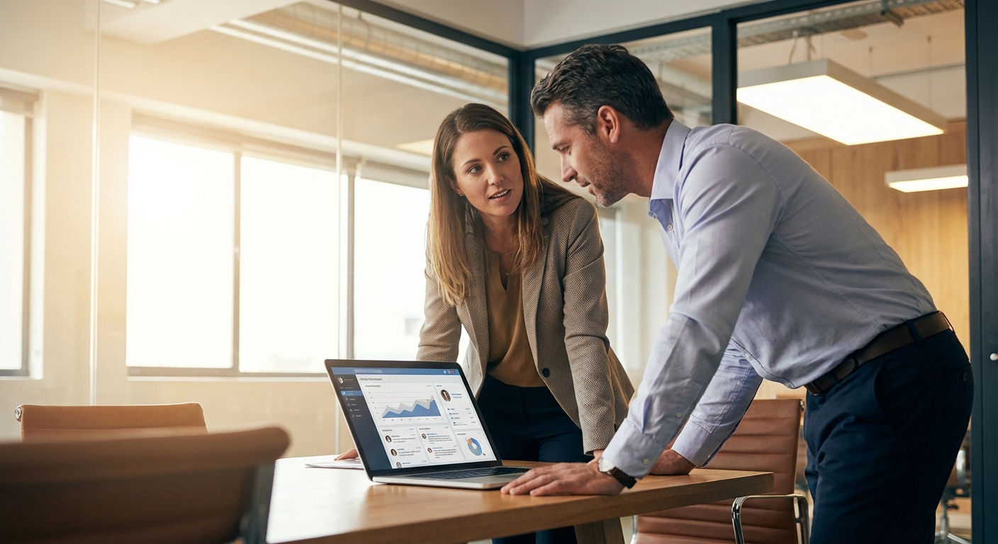 Person consulting with professional about removal services